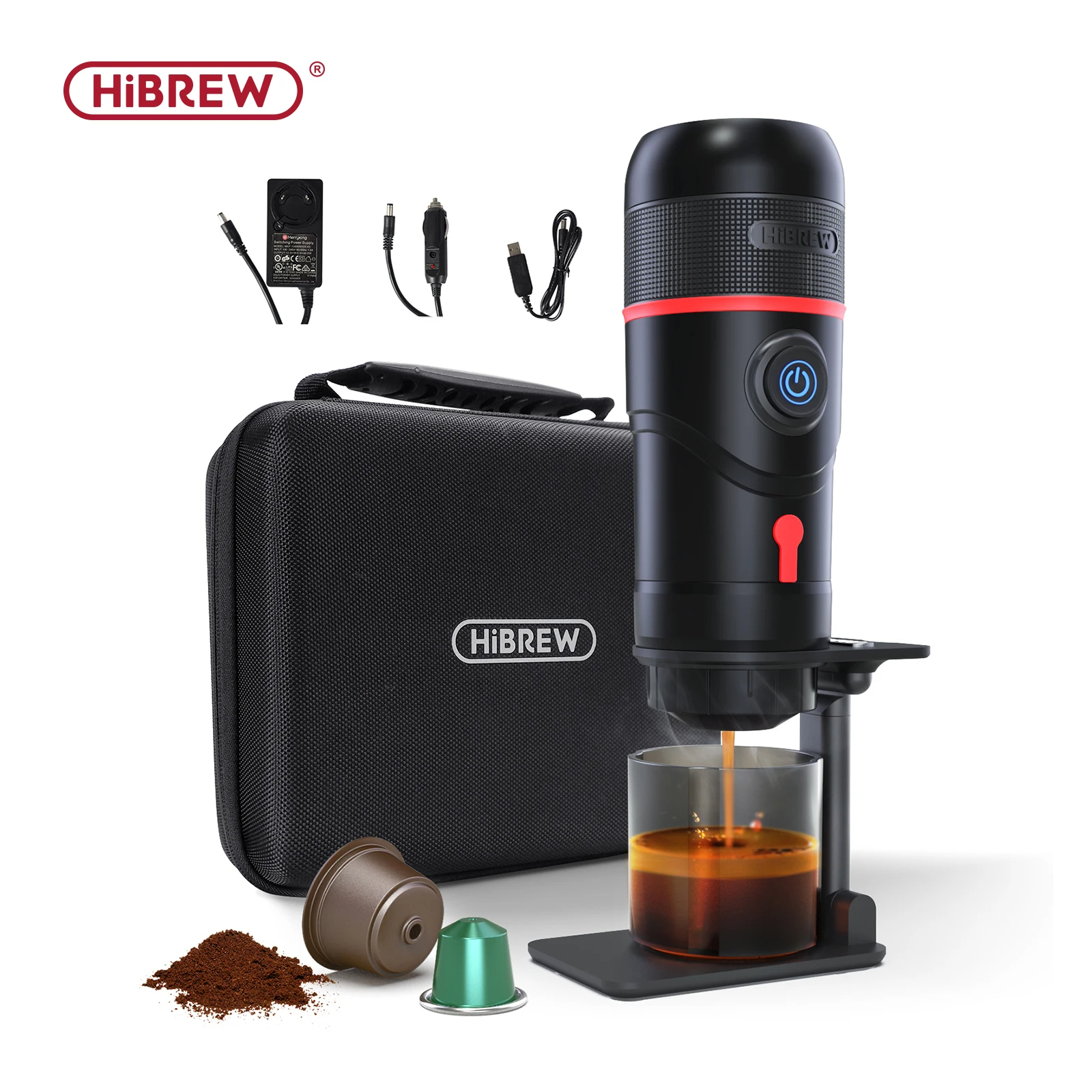 ماكينة صنع القهوة المحمولة HiBREW H4